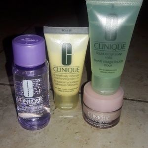 4 piece clinique skincare sample